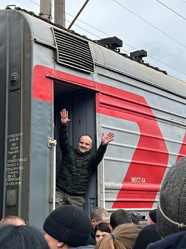 Первых мобилизованных проводили в Усть-Куте 