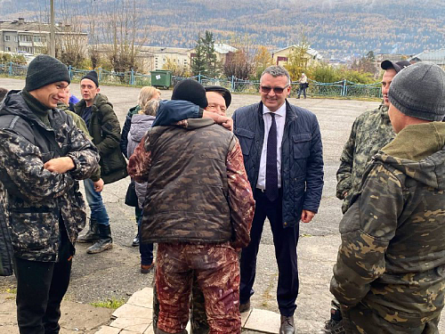 Первых мобилизованных проводили в Усть-Куте 