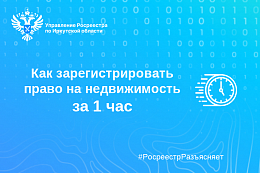 Как зарегистрировать право на недвижимость за 1 час
