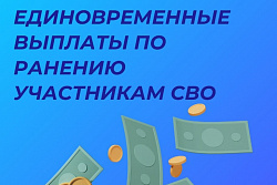 Единовременные выплаты по ранению участникам специальной военной операции