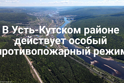 Внимание! С 3 июня по 15 июля на территории Усть-Кутского района действует особый противопожарный режим. 