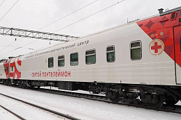 В Усть-Кутский район приедет медпоезд «Святой Пантелеймон»