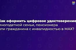 Подтвердить льготы многодетной семьи можно через приложение МАХ