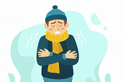 О правилах личной и пожарной безопасности при усилении морозов напоминают жителям Иркутской области сотрудники МЧС России