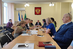 1 марта прошло очередное заседание муниципального штаба по оказанию помощи землякам-военнослужащим и их семьям 