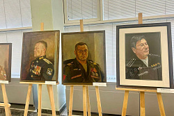 Портреты участников СВО из Иркутской области представили на выставке в Госдуме РФ