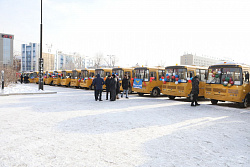 Усть-Кутский район получил школьный автобус
