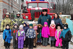 Урок безопасности для малышей детского сада «Орлёнок» прошел в Усть-Куте