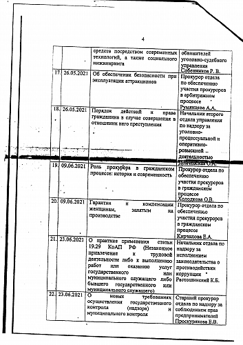 Информация о работе лектория «Школа права»