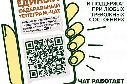 Участники СВО и члены их семей могут бесплатно и круглосуточно получить медико-психологическую помощь в специальном федеральном чате