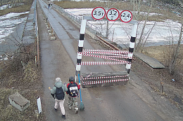 Мост через протоку Куты временно закрыт