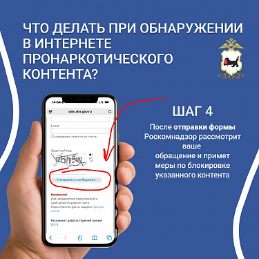 Как заблокировать пронаркотический контент: алгоритм действий граждан 