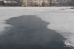 Инспекторы Центра ГИМС информируют о ледовой обстановке на водоёмах региона