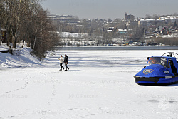 О ледовой обстановке, сложившейся к началу недели, информируют инспекторы Центра ГИМС жителей Иркутской области