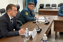 Начальник ГУ МЧС России по Иркутской области Вячеслав Федосеенко посетил Усть-Кутский район в рамках рабочей поездки по северным территориям 