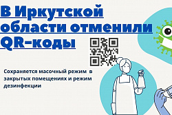 С 5 марта в Иркутской области отменили систему QR-кодов в общественных местах