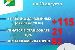 За неделю в Усть-Кутском районе выявлено 115 новых случаев коронавируса