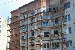 В Усть-Куте приступили к ремонту многоэтажного дома при поддержке ИНК