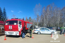 В преддверии Радоницы напоминаем о запрете использования открытого огня в местах захоронений