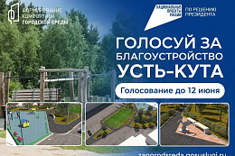 Усть-Кут выбирает территорию для благоустройства в 2027 году!