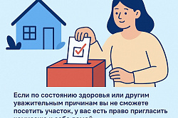 ГОЛОСОВАНИЕ НА ДОМУ — удобно и доступно каждому!