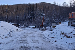 На автодороге Усть-Кут – Уоян приступили к капитальному ремонту двух участков