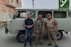 Из Усть-Кута в зону СВО доставлен автомобиль УАЗ «буханка»