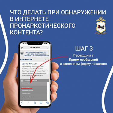 Как заблокировать пронаркотический контент: алгоритм действий граждан 
