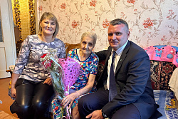 Жительнице Усть-Кута исполнилось 95-лет!