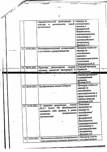 Информация о работе лектория «Школа права»