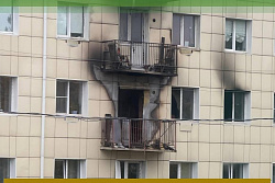 Огнеборцы спасли десять человек на пожаре в Усть-Куте