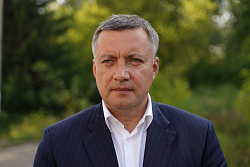 Поздравление губернатора Игоря Кобзева с днём защитника Отечества
