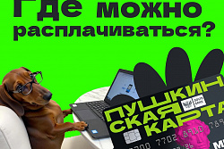 Где можно расплачиваться Пушкинской картой 